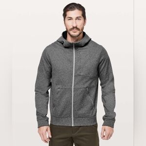 Lululemon City Sweat Zip Hoodie *ThermoHeathered Light Cast